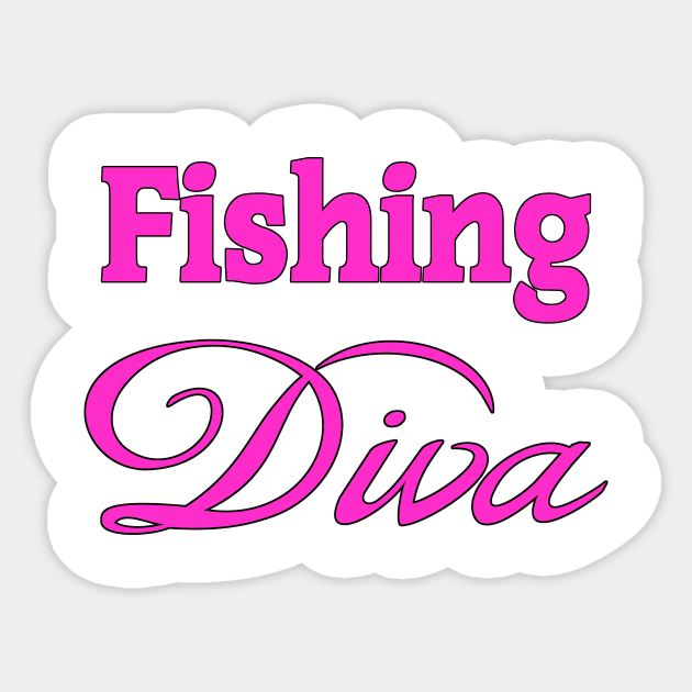 Fishing Diva Sticker by Naves